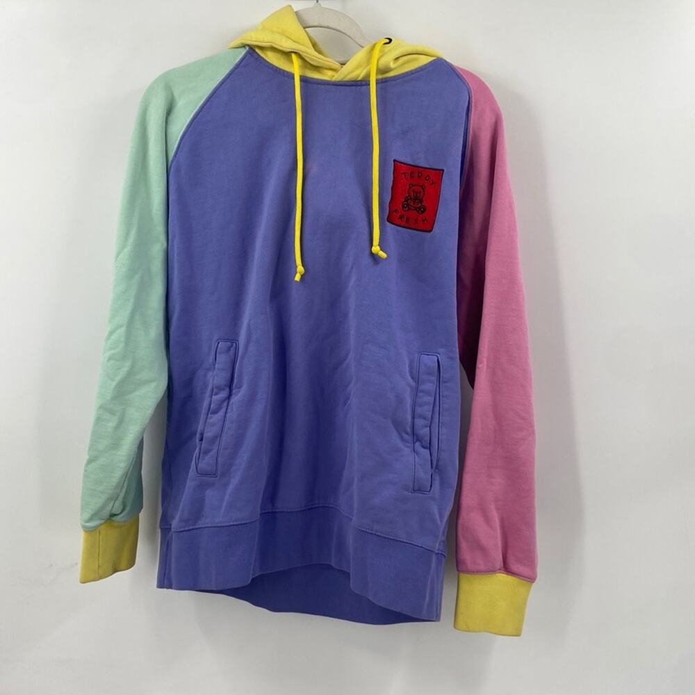 Teddy Fresh Color Block Hoodie
